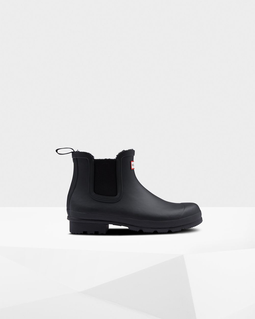 Hunter Hombre Original Insulated - Botas Chelsea Negras - 709-ODKMIU